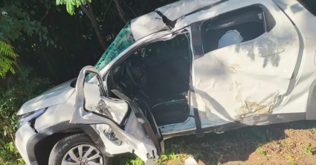 Vítima de grave acidente na SC-163 não resiste aos ferimentos e morre no Hospital
