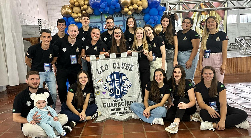 Município recebe mais de 200 jovens no Encontro de Região A do Distrito LEO LD-8