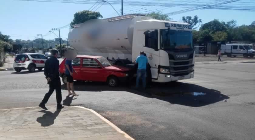 Acidente de trânsito é registrado nesta sexta-feira (18) em Maravilha