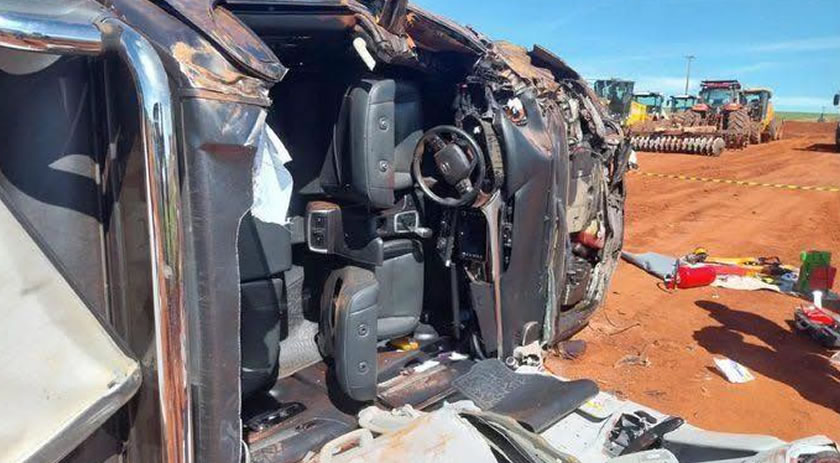 ‘Importante é que estamos vivos’: ex-prefeito de Ponte Serrada fala sobre acidente em Mato Grosso do Sul