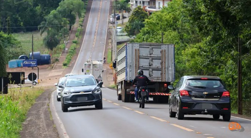 Alta velocidade em trecho da SC-163 gera medo e reclamação