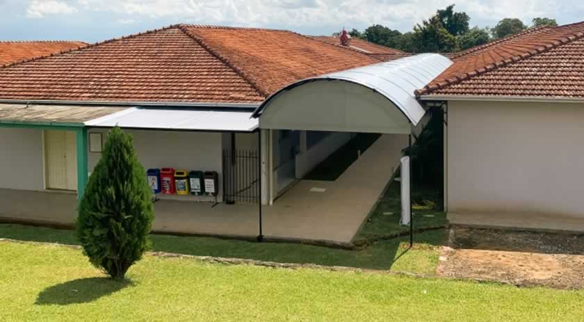 Área coberta é inaugurada no Hospital São Lucas