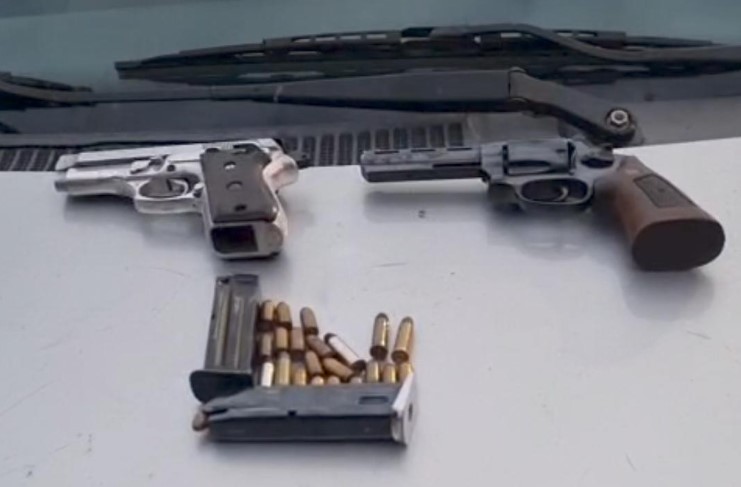 Ação conjunta apreende armas e munições na BR-480