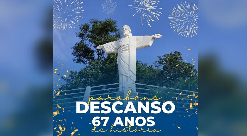 Descanso celebra 67 anos com programação especial