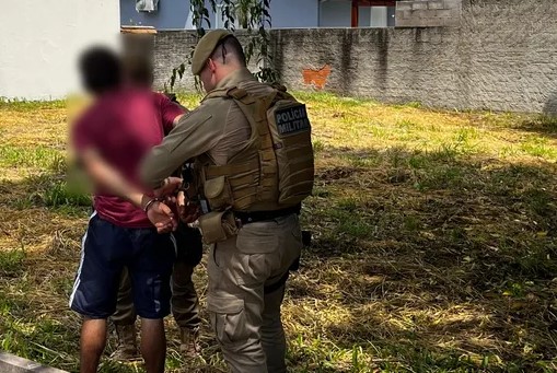 Homem é preso em flagrante por tentativa de furto em residência