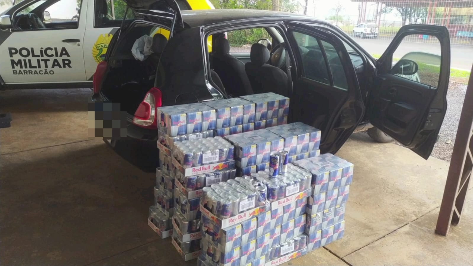 Energéticos contrabandeados da Argentina são apreendidos em Barracão