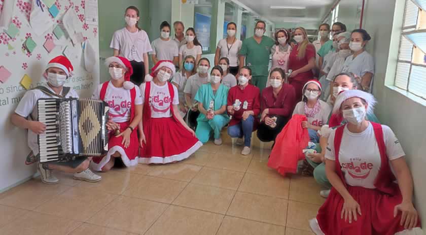 Hospital São José de Maravilha recebe projeto FelizCidade