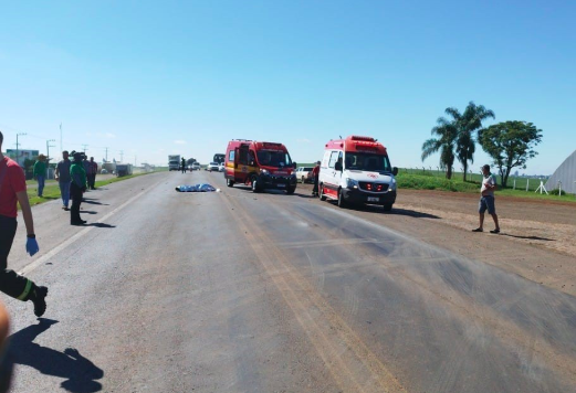 Motociclista sofre múltiplas fraturas e morre em acidente na BR-282