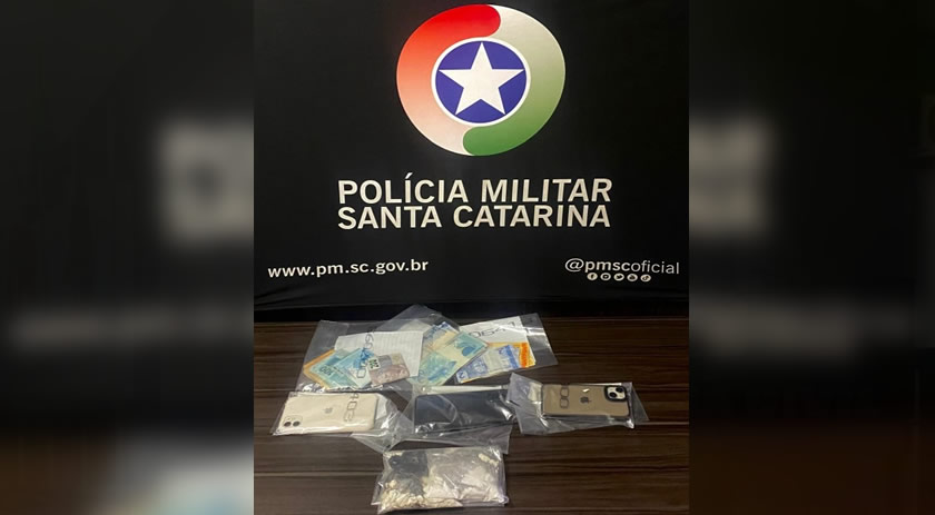 Três homens suspeitos de tráfico de drogas são presos durante operação na BR 282