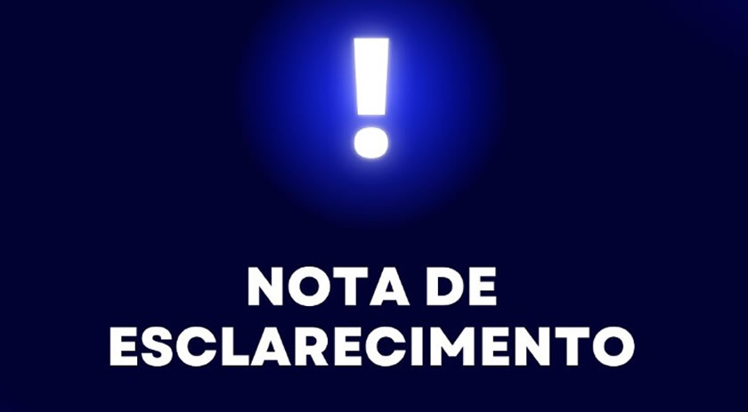 Nota de esclarecimento sobre acidente na BR-282