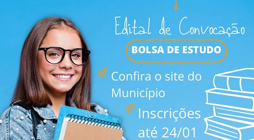 Aberto Edital de Convocação para o Programa de Bolsa de Estudos