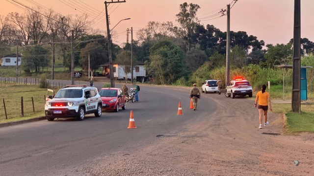 9º Comando Regional da Polícia Militar de Fronteira realiza Operação Força Total em municípios de Santa Catarina