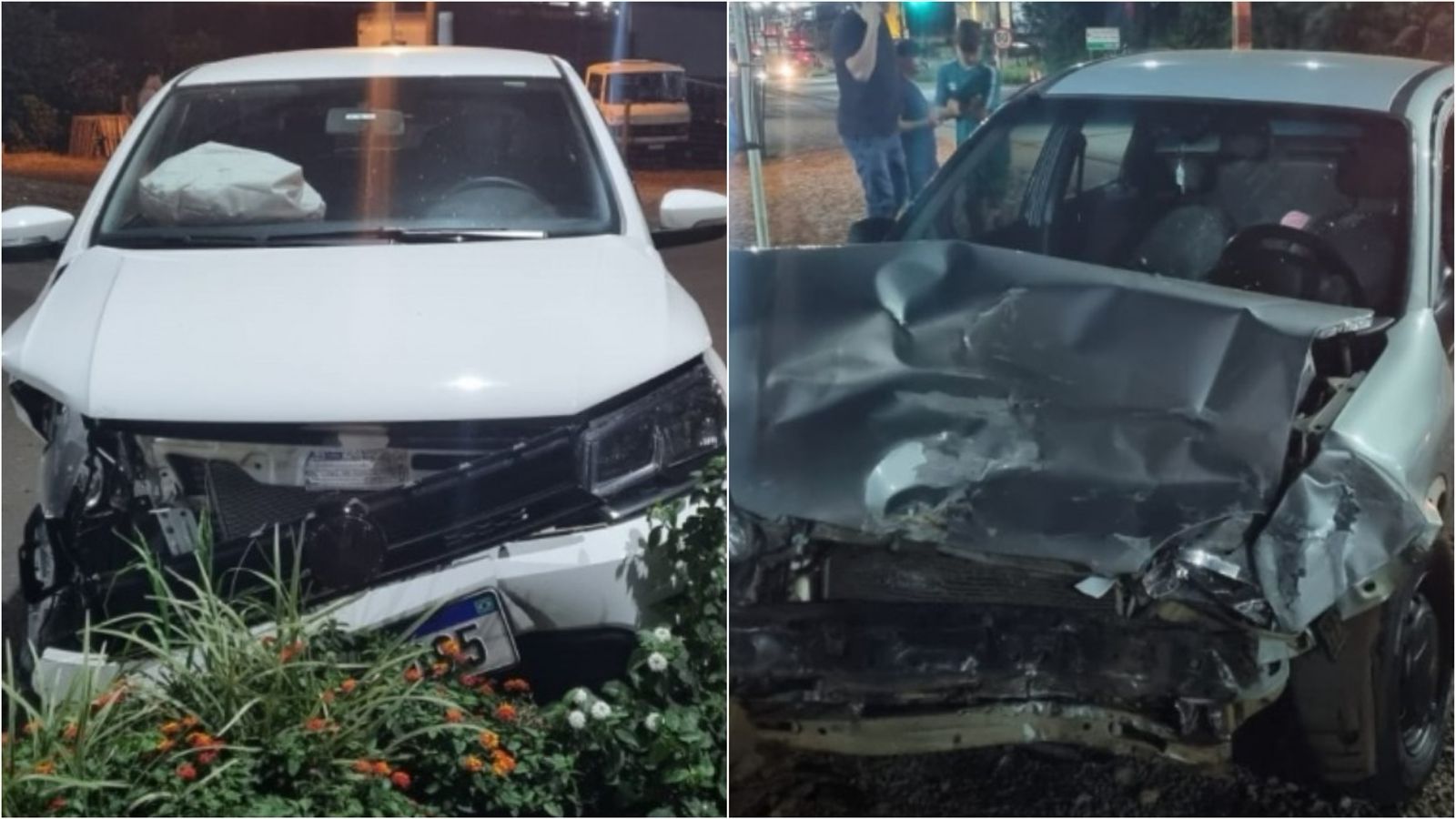 Motorista recusa teste do bafômetro após acidente na Willy Barth