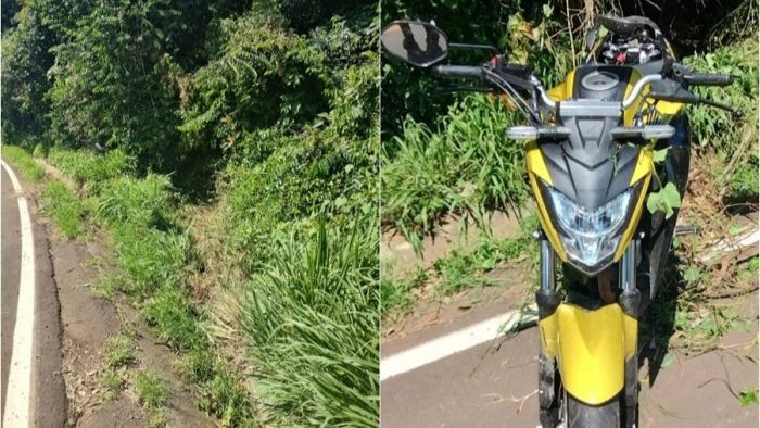 Motociclista morre em saída de pista na SC 283