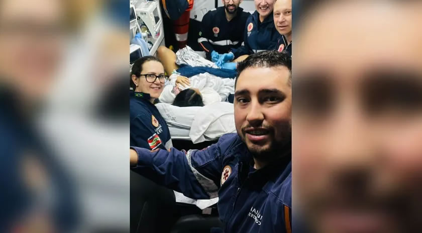 SAMU de Itapiranga realiza mais um parto em ambulância