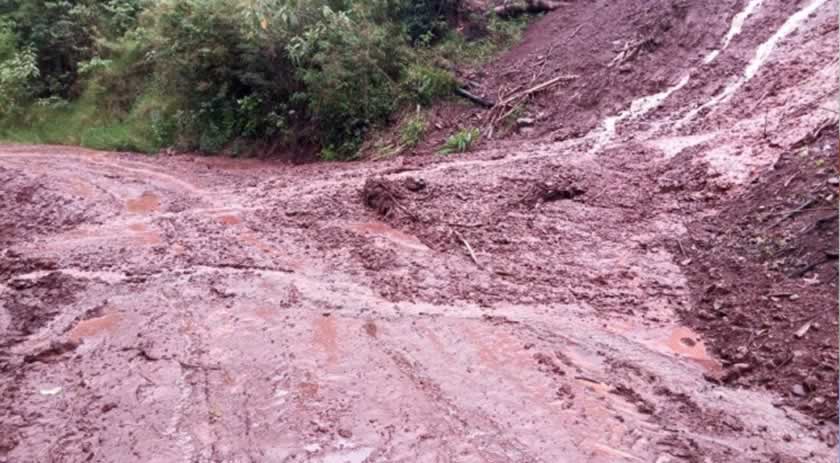 Devido as enxurradas, município suspende trabalhos particulares até recuperar estradas municipais