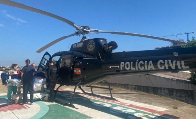 SAER/Fron realiza transferência aeromédica de paciente com infarto