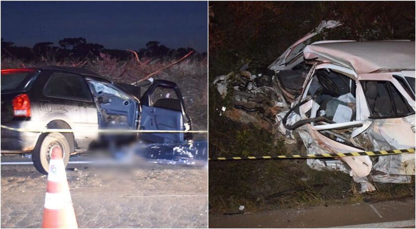 Grave acidente deixa três pessoas mortas na SC 161