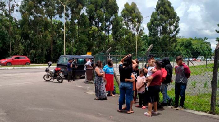 Van de 10 lugares é flagrada com 24 ocupantes em Santa Catarina