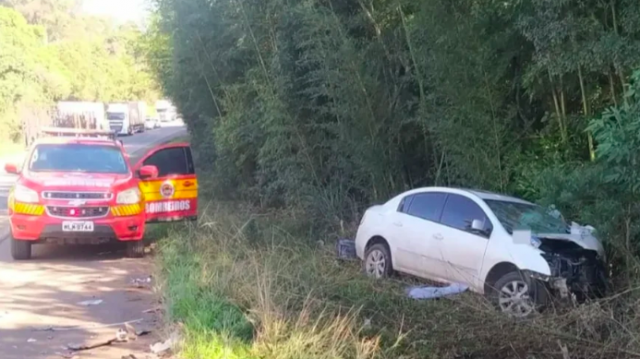 Horas após atropelar e matar esposa, suspeito sofre acidente e é preso em SC