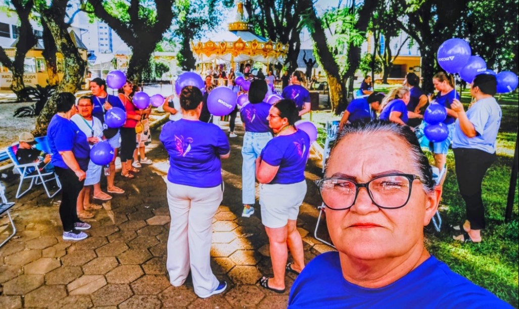 Fibromialgia foi tema de roda de conversa e caminhada realizada pela Afibromar