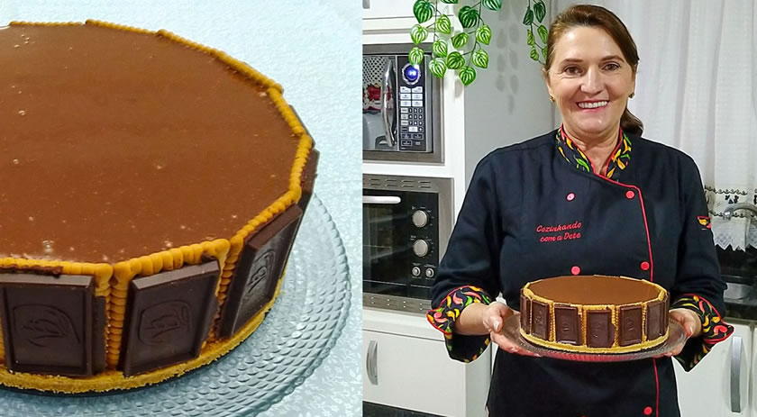 Dete ensina a preparar uma torta holandesa simples e cremosa