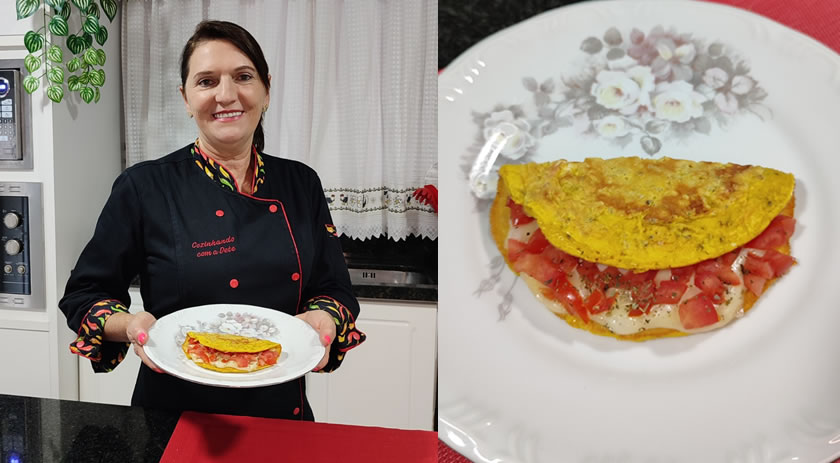 Crepe de aveia super prático e fit – perfeito para lanche ou café da manhã saudável