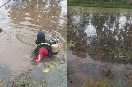 Mergulhadores encontram corpo de homem em rio
