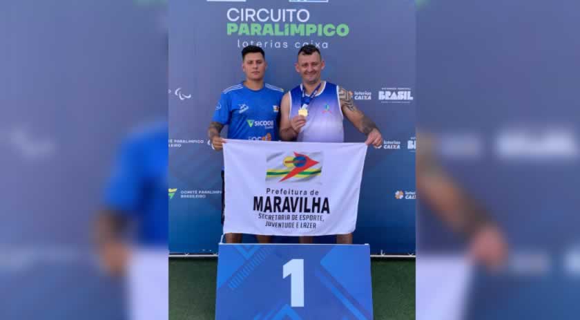 Maravilhense Leandro Cybulski conquista medalha de ouro em competição