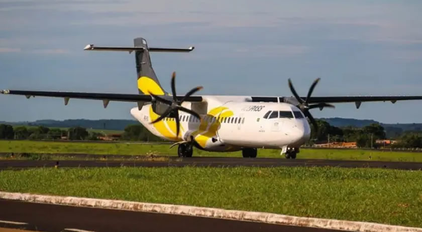 Voepass suspende voos para Chapecó e mais três destinos após acidente aéreo
