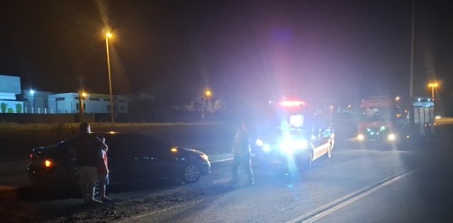 Passageira fica ferida em acidente na BR-163