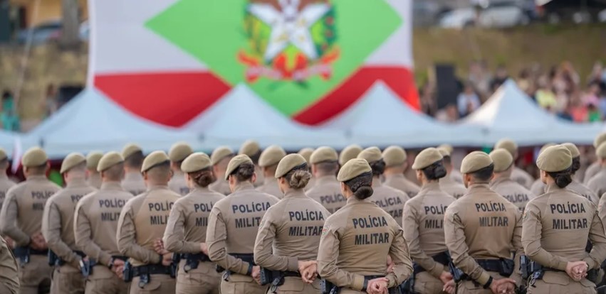 Polícia Militar abre 1.465 vagas temporárias em SC; São Miguel do Oeste terá duas turmas de formação