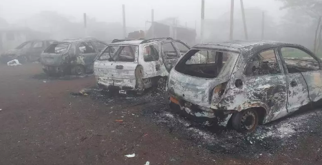 Parte dos indígenas abrigados em Chapecó foram levados para aldeia em Curitiba