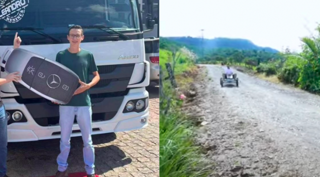 Dono da voz que deu vida ao Marco Véio compra caminhão 10 anos após meme e realiza sonho