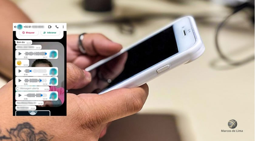 Golpista se passa por faccionado e manda mensagens ameaçando empresário de SMOeste: “Você que anda dedurando o tráfico de drogas em SMOeste?”