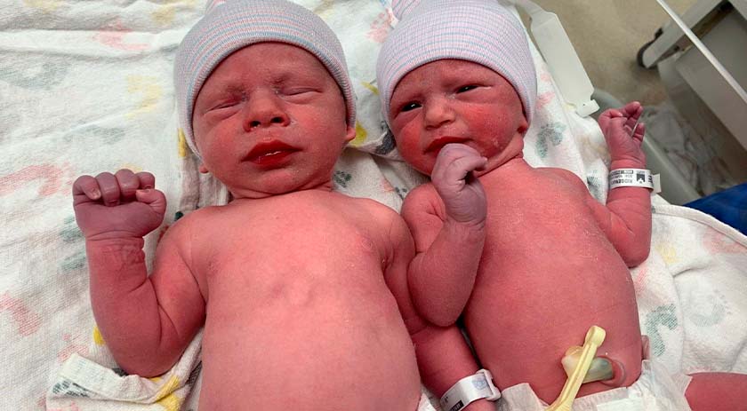 Gêmeos nascem de embriões congelados há 30 anos e marcam recorde na ciência