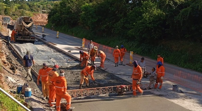 DNIT transfere bloqueio total da BR 163 em Guaraciaba