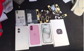 Polícia apreende R$ 13 mil em produtos do Paraguai durante abordagem na SC-160