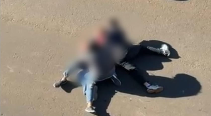 Briga de família termina em pancadaria e ameaça de morte no centro de Chapecó