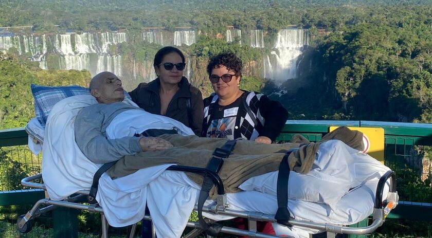 Hospital e Urbia Cataratas realizam desejo de paciente em cuidado paliativo de conhecer o Parque Nacional do Iguaçu