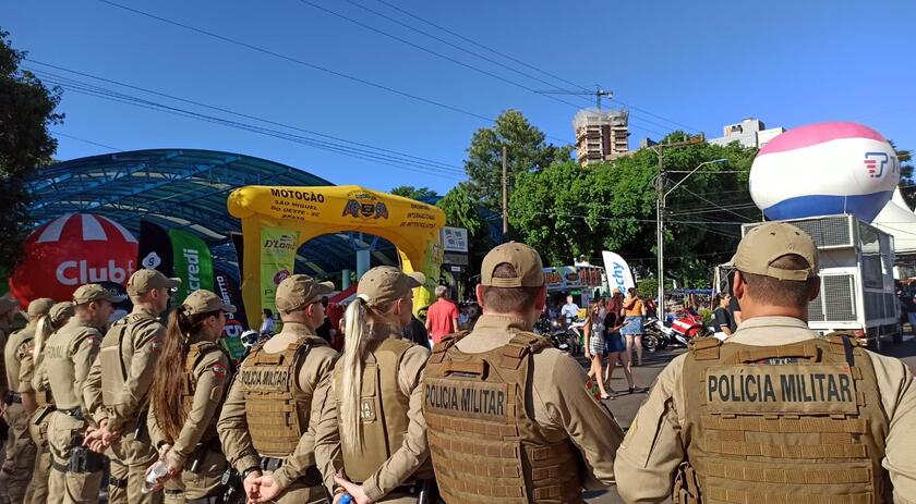 PM emitiu 62 notificações de trânsito durante o Motocão 2023