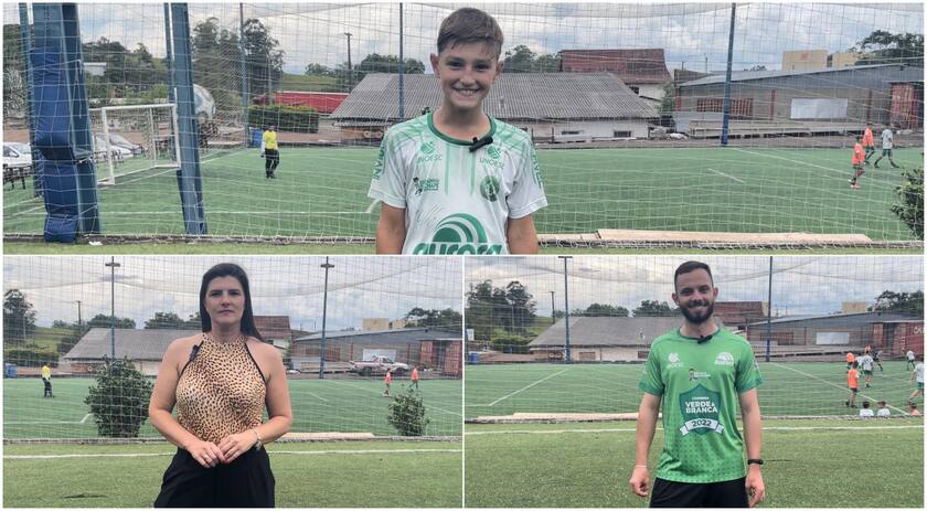 Rumo ao sonho de ser jogador profissional, Davi Sabedott foi selecionado para treinar na base da Chapecoense