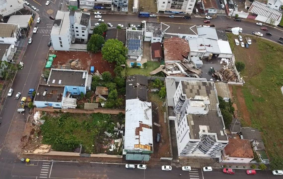 Tornado causou prejuízo de R$ 1 milhão diz prefeitura