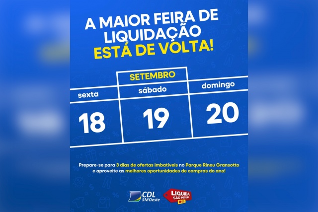 Liquida São Miguel 2026 já tem data e local definidos