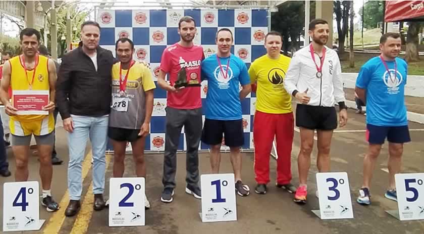 Corpo de Bombeiros realiza a 1ª Corrida do Fogo