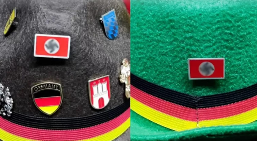 Dupla é presa com símbolo nazista em festa de tiro em SC