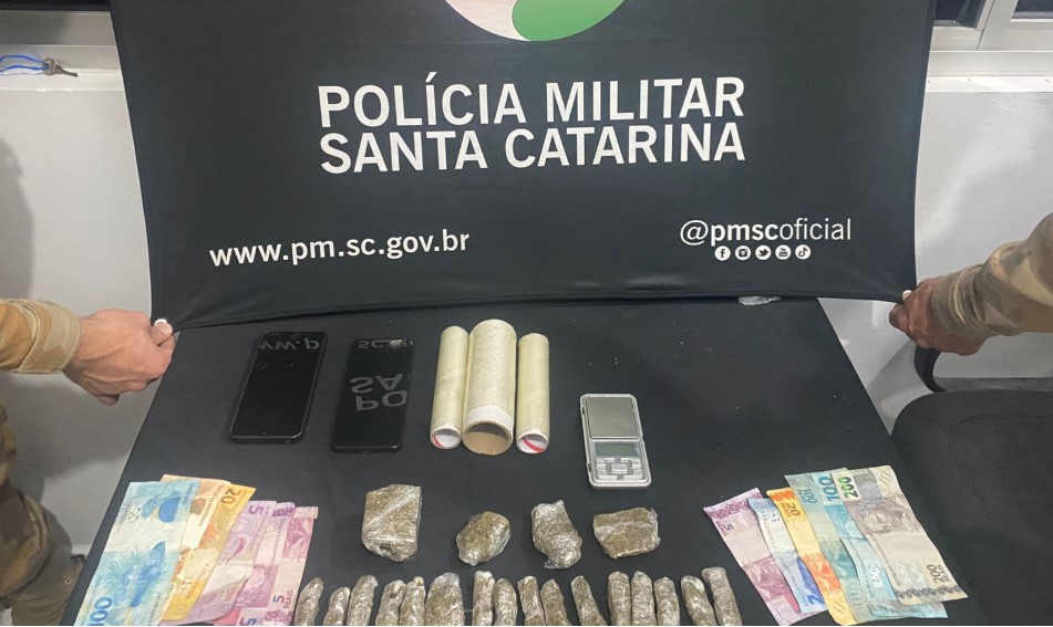 Homem é preso por tráfico de drogas no bairro São Jorge