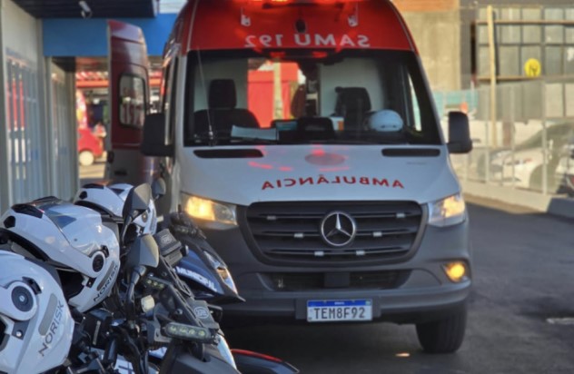 Operação de transferência mobiliza Saúde de Guaraciaba, SAMU e Guarda Municipal de Chapecó após criança sofrer queda