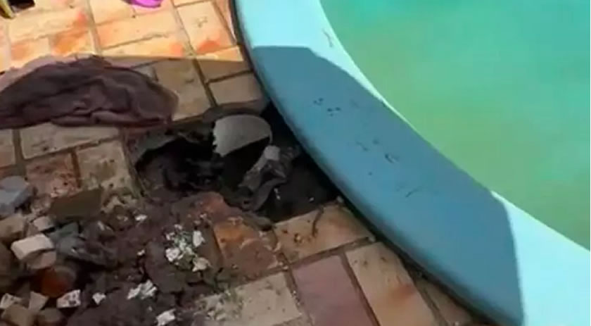 Criança de 2 anos é resgatada ao ficar presa em reservatório de piscina em SC