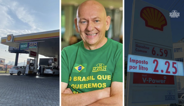 Postos da Havan venderão gasolina a R$ 4,99 no Dia do Imposto Zero